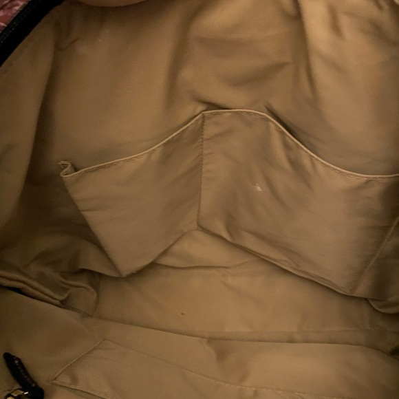 Black nylon Dooney and Bourke large purse - Picture 6 of 11